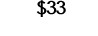 	$33